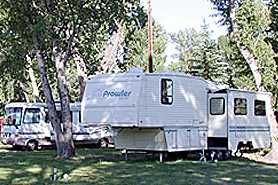 Full Hook-up RV spot at Mogote Meadow Cabins & RV Park near Antonito, Colorado